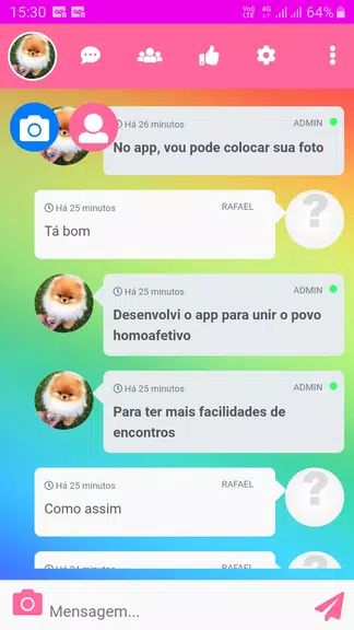 Lgbtqia+ Chat: LGBT Dating Schermafbeelding 0