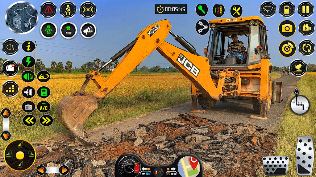 Real City JCB Construction 3D Tangkapan skrin 2