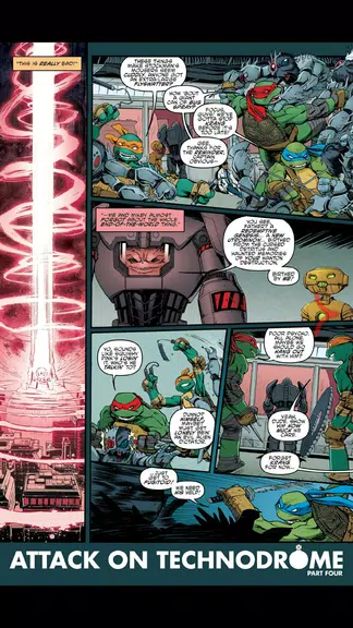 TMNT Comics Tangkapan skrin 1