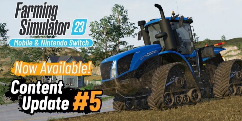 Farming Simulator 23 Update Adds Four New Machines