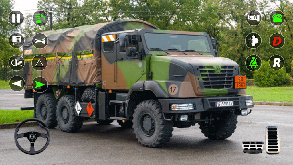 Army Truck Vehicles Transport Screenshot 2