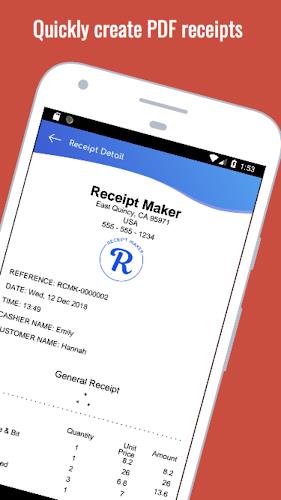 Receipt Maker Скриншот 0