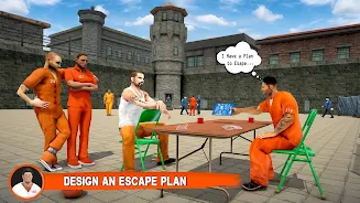 Grand Jail Prison Escape Games ဖန်သားပြင်ဓာတ်ပုံ 1