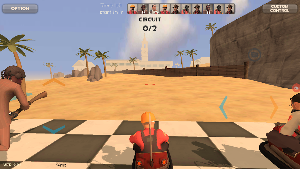 Team Kart Fortress TF2 Mobile Capture d'écran 0