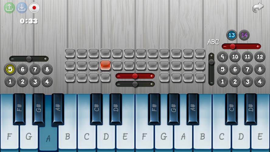 Piano maravilloso Captura de pantalla 2