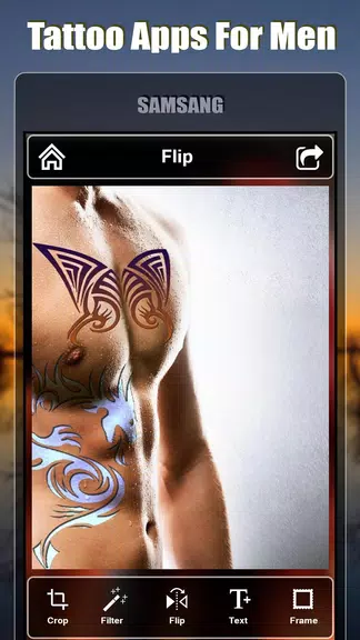Tattoo design apps for men Zrzut ekranu 0