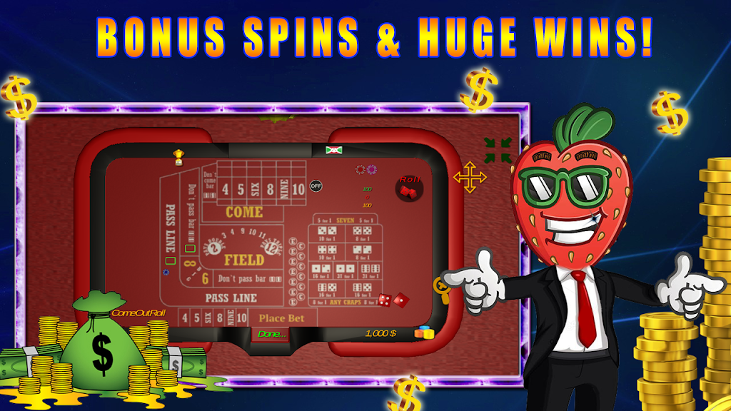 Virtuelles Casino - Craps Spiel Online应用截图第0张