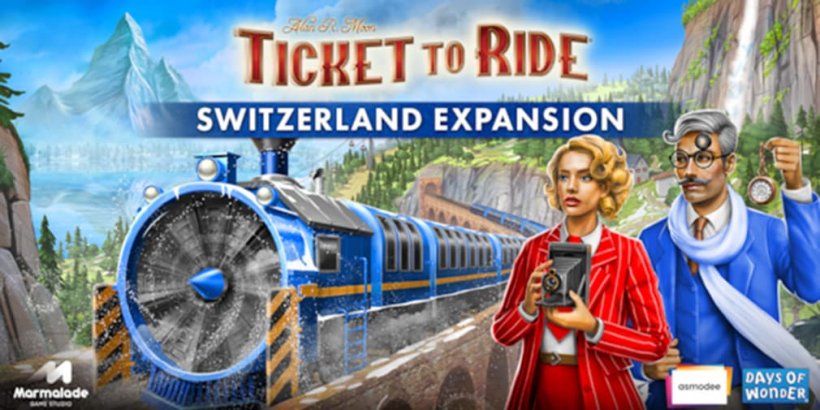 Schweiz: Neue Erweiterung für Ticket to Ride