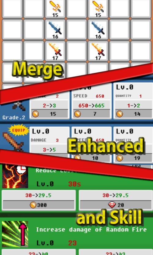 Merge Sword :Idle Merged Sword Ảnh chụp màn hình 1