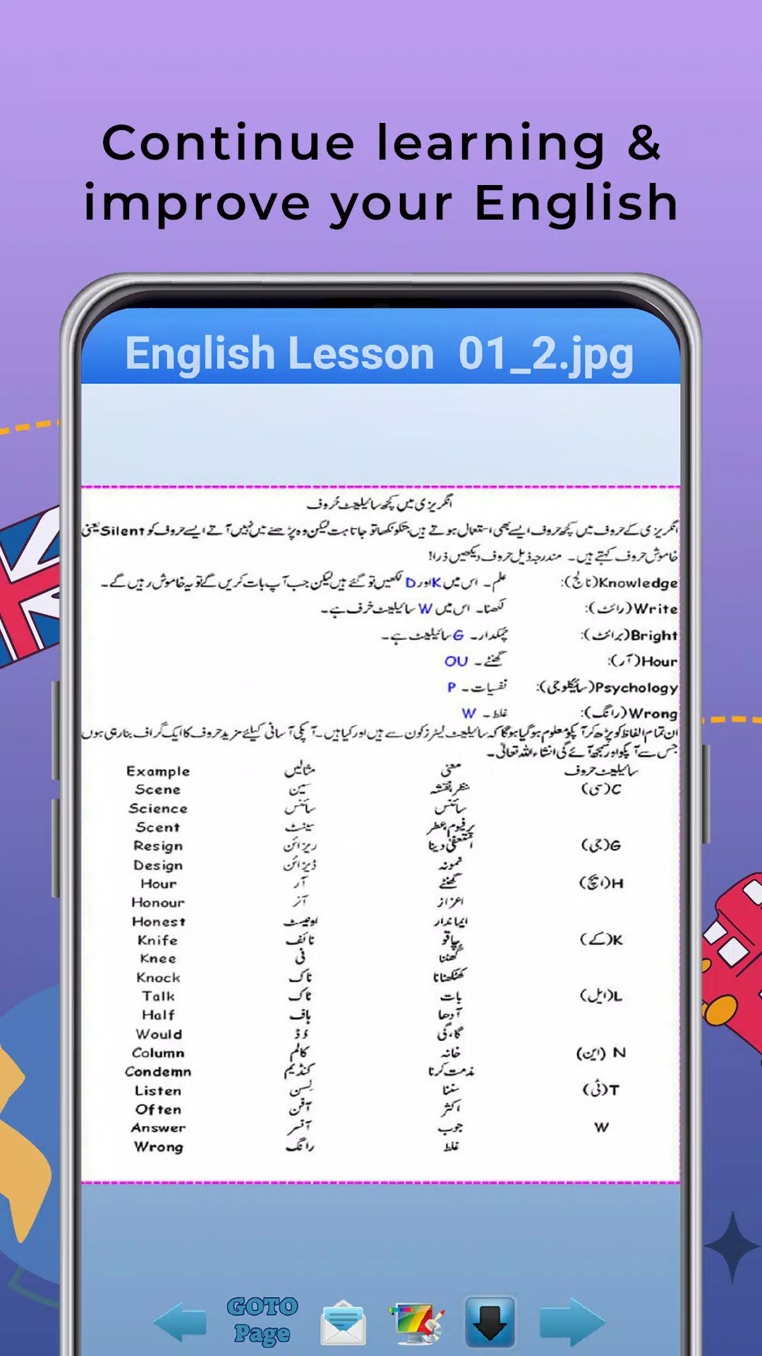 Learn English Tenses in Urdu Tangkapan skrin 3