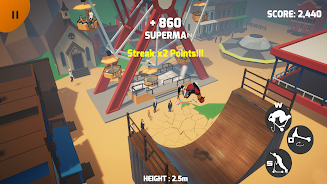 Freestyle Scooter Game Flip 3D應用截圖第0張