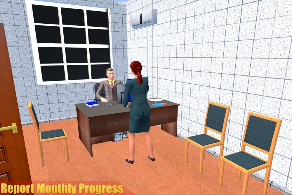 Virtual High School Teacher 3D スクリーンショット 3