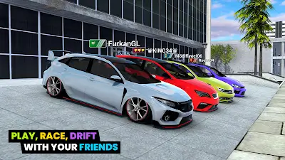 Car Parking 3D: Online Drift Ekran Görüntüsü 1