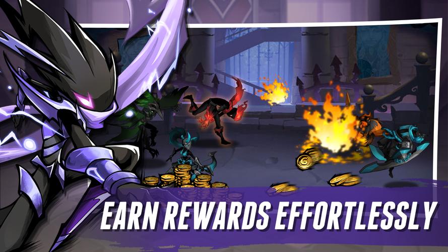 Stickman Master Ⅲ: Idle RPG ภาพหน้าจอ 3