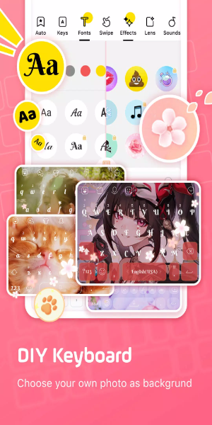 Facemoji Emoji-Tastatur&Design Screenshot 0