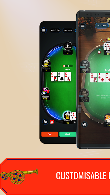 PokerBaazi: Practice Poker ภาพหน้าจอ 2