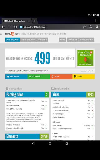 WebView do sistema Android Captura de tela 0