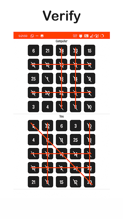 Bingo Simple Captura de pantalla 3
