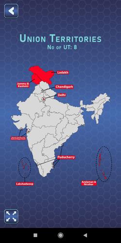 India Mapper-(India Map Game) Schermafbeelding 1