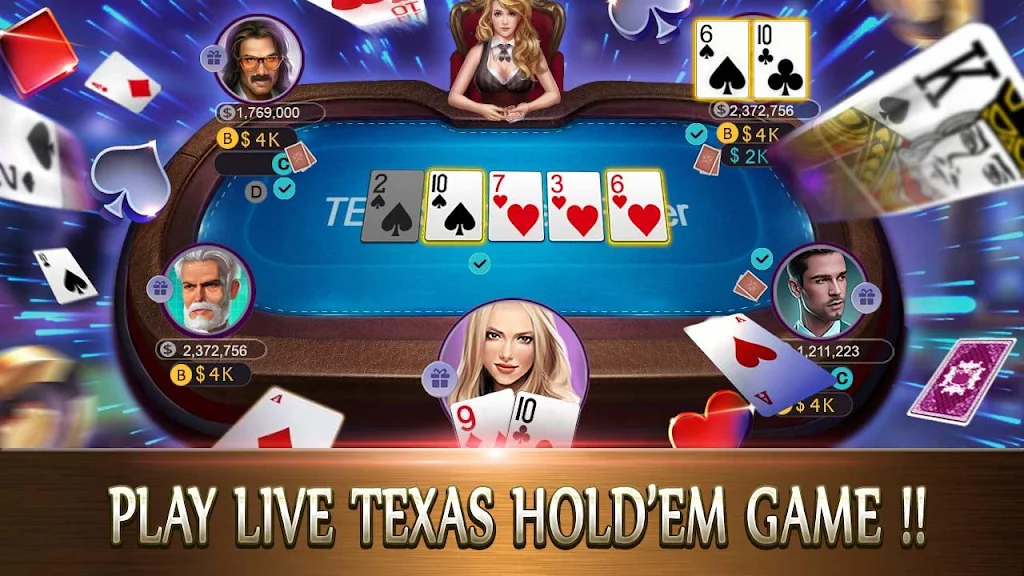 Poker Tycoon - Texas Hold’em Poker Casino Game應用截圖第2張