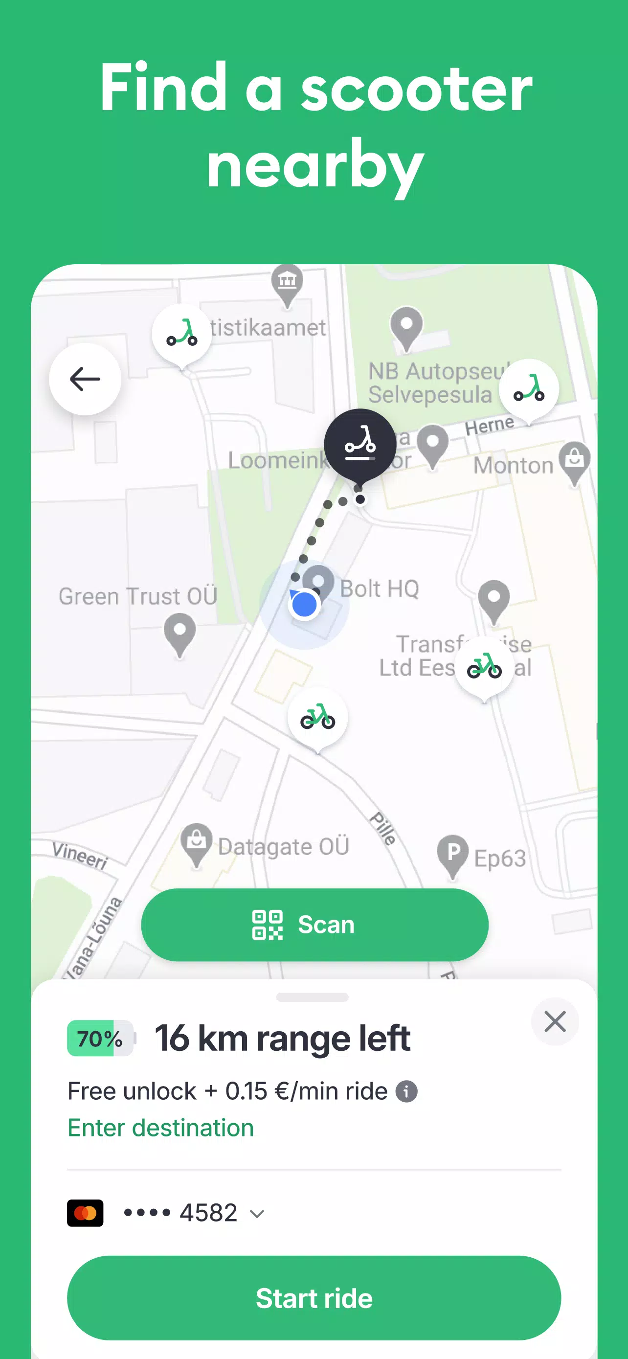 Bolt : Demandez un Trajet 24/7 Capture d'écran 3