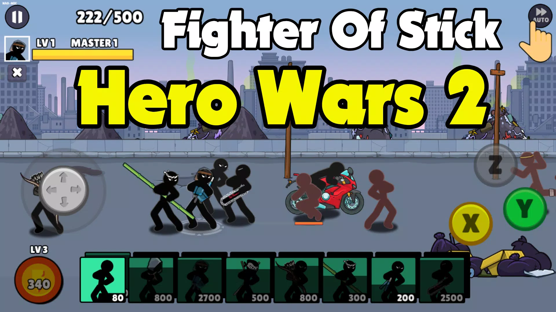 Hero Wars 2 Fighter Of Stick Capture d'écran 2