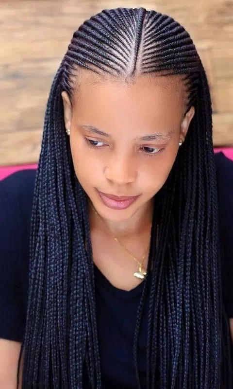 Braiding Hairstyles Captura de pantalla 0