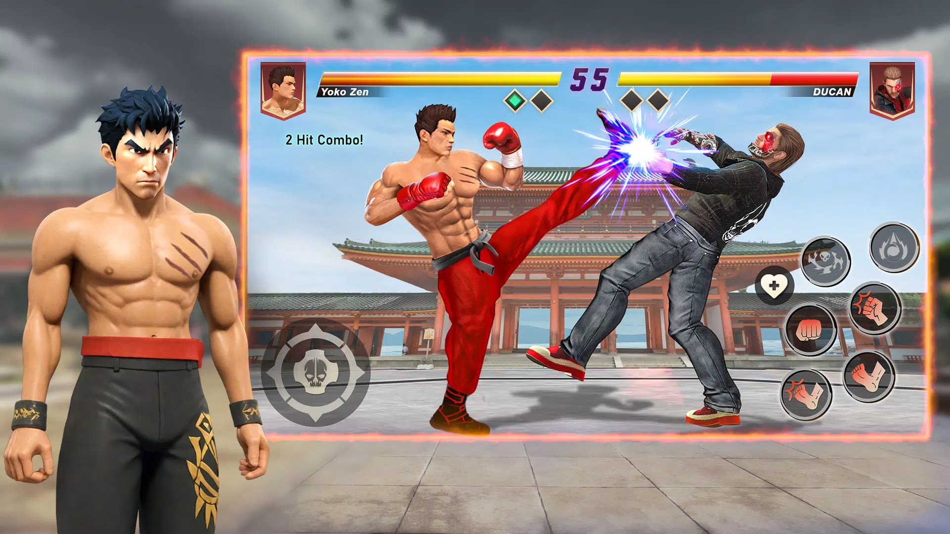 Karate Legends: Fighting Games Zrzut ekranu 0