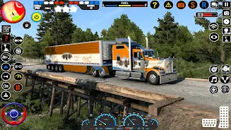 US Cargo Truck Simulator Game ဖန်သားပြင်ဓာတ်ပုံ 2