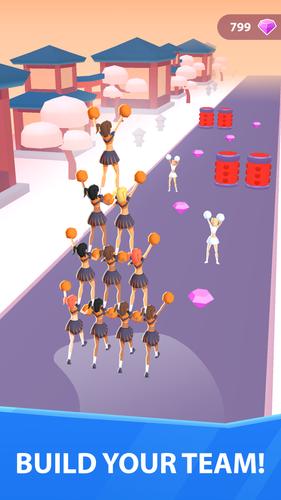 Cheerleader Run 3D スクリーンショット 1