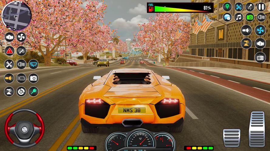Real Car 3D Driving: Race City Captura de tela 1