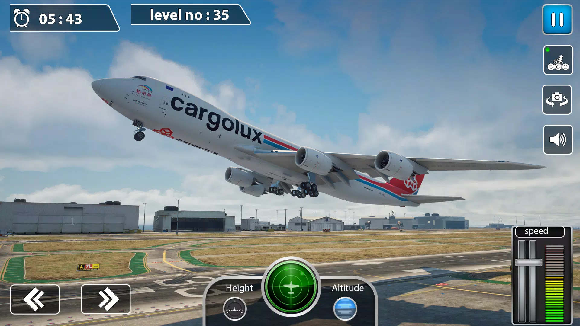 Airplane Flight 3d Simulator স্ক্রিনশট 0