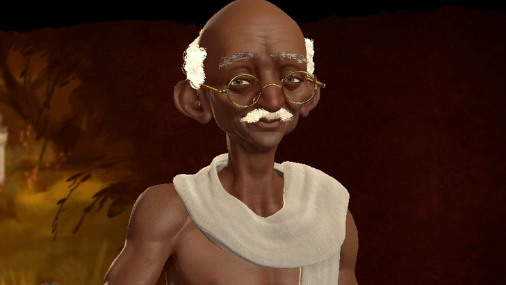 Civ 7 non avrà Gandhi per diventare nucleare, ma l'ha mai fatto?