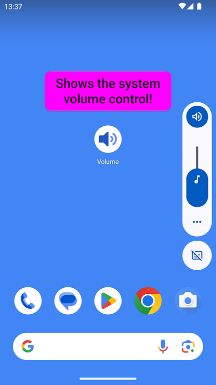 Volume Control: Show Native Screenshot 1