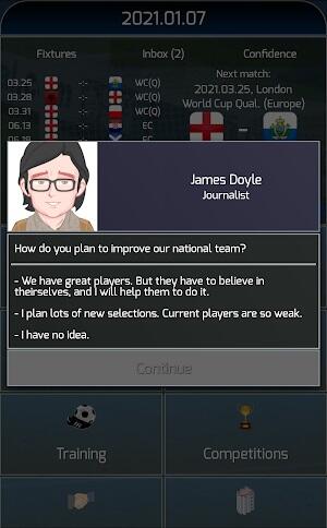 True Football National Manager mod apk download