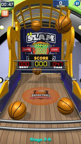 Flick Basketball Stages Tangkapan skrin 2