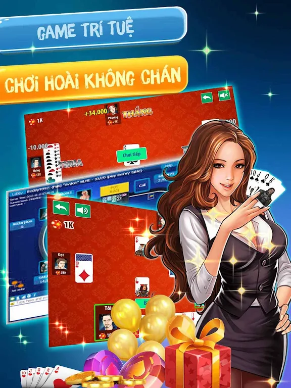 Đánh  tiến lên OFFLINE - tien len mien nam ဖန်သားပြင်ဓာတ်ပုံ 0