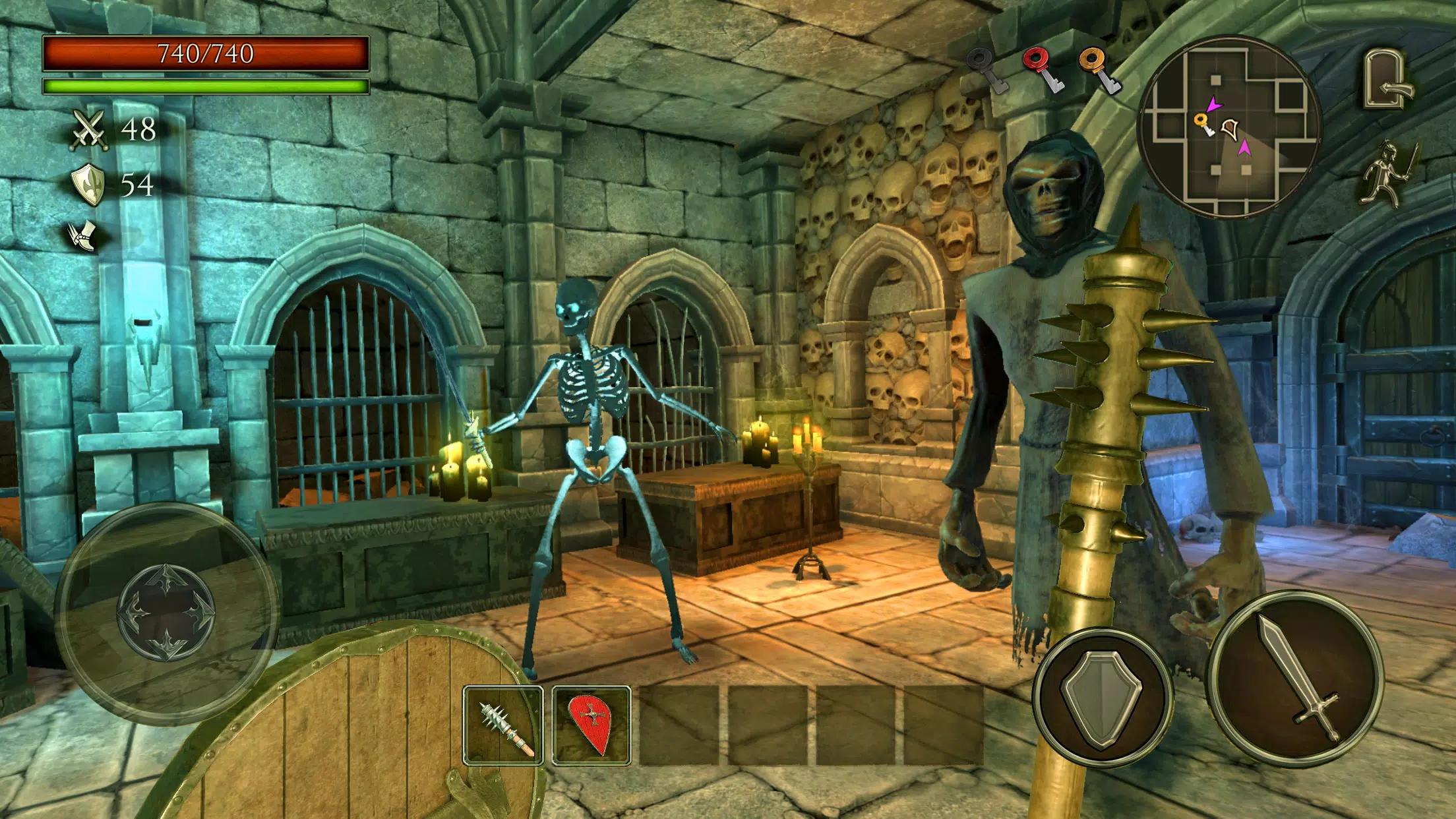 Ghoul Castle Schermafbeelding 1