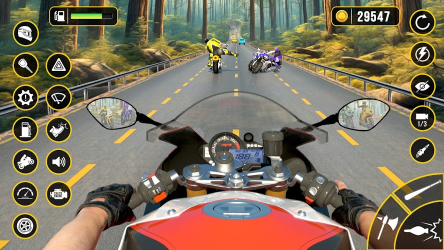 Moto Attack - Bike Racing Game Capture d'écran 2