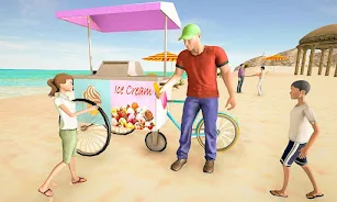 City Ice Cream Delivery Boy Captura de pantalla 3