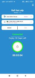 Rafi Fast UDP VPN Screenshot 0