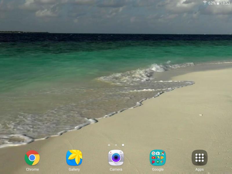 Tropical Beach Live Wallpaper Screenshot 1