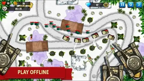 TD - War Strategy Game স্ক্রিনশট 3