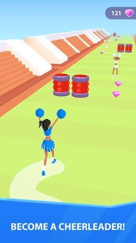 Cheerleader Run 3D スクリーンショット 0