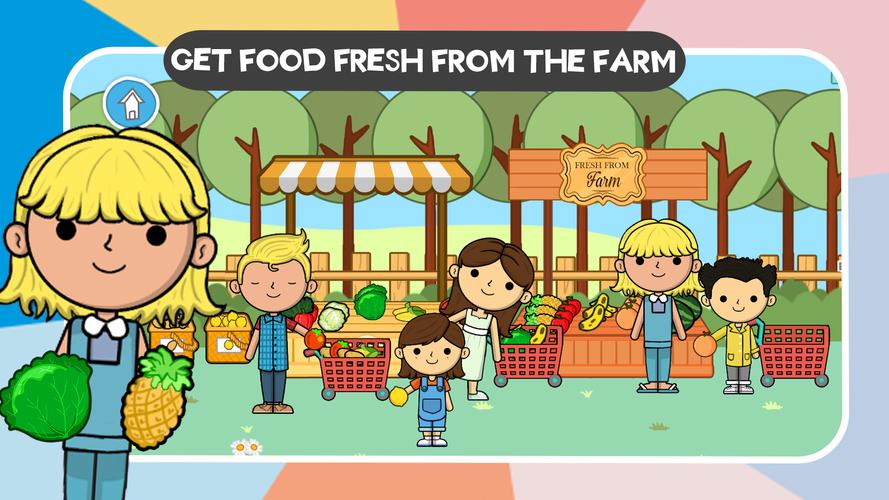 Lila's World: Grocery Store 스크린샷 0