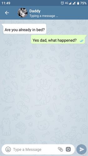 Fake Chat Messenger — TeleFake應用截圖第1張