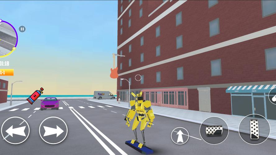 IRON NINJA Robot Adventures 스크린샷 2