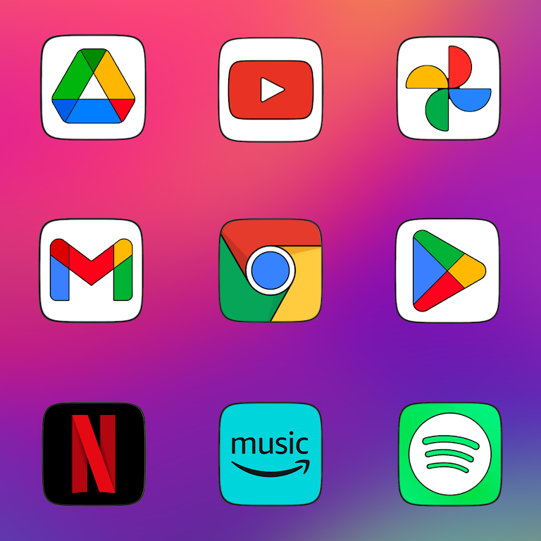 MIUl Carbon Icon Pack Mod Скриншот 3