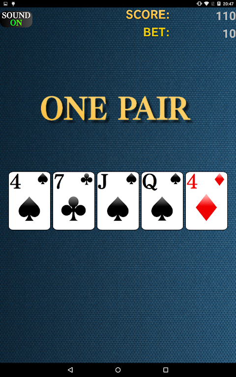 The Best Poker Card Game Zrzut ekranu 2