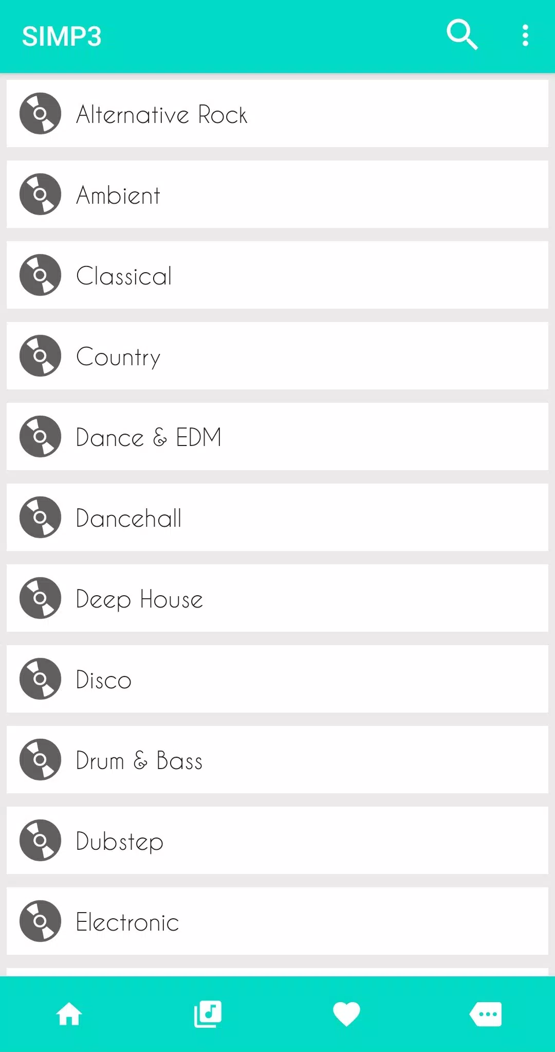 SIMP3 - Download Free Music Скриншот 1